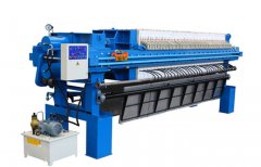 What is the principle of the plate frame filter press?