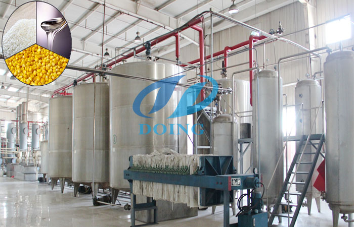 Maltose syrup manufacturing plant