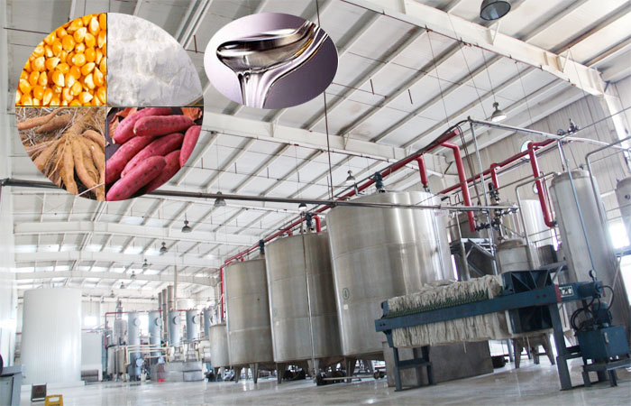 raw material to manufacturer syrup