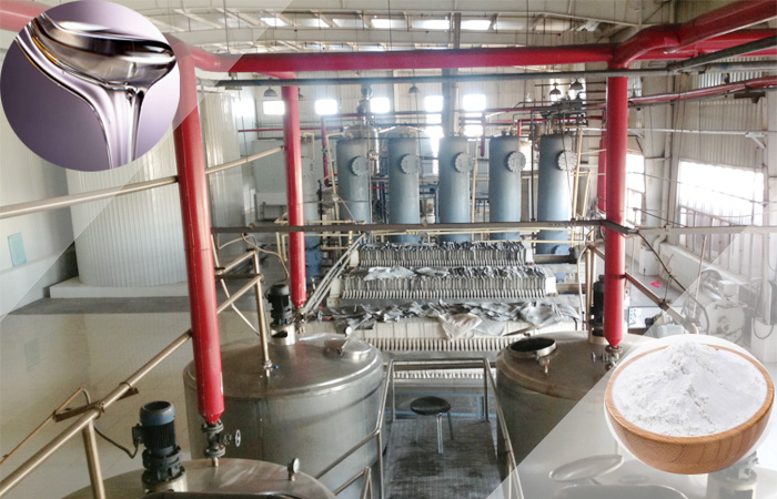 Starch syrup making machine