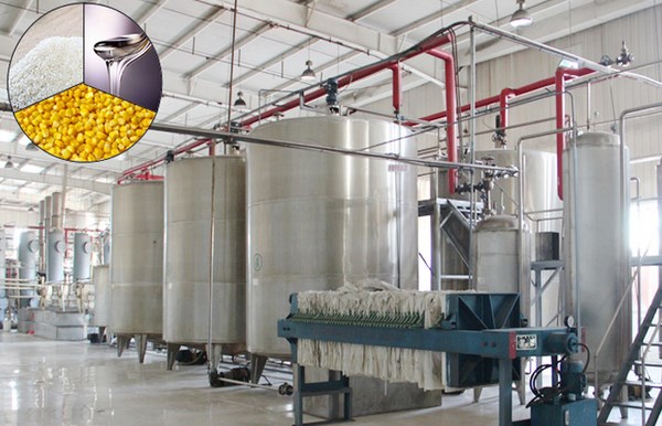 corn syrup production plant