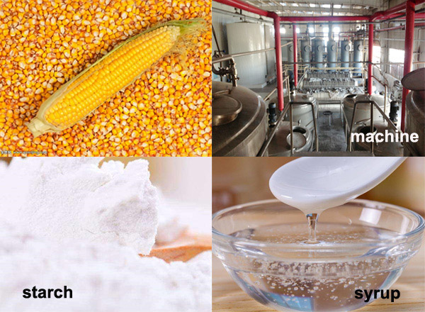 corn starch syrup production machine